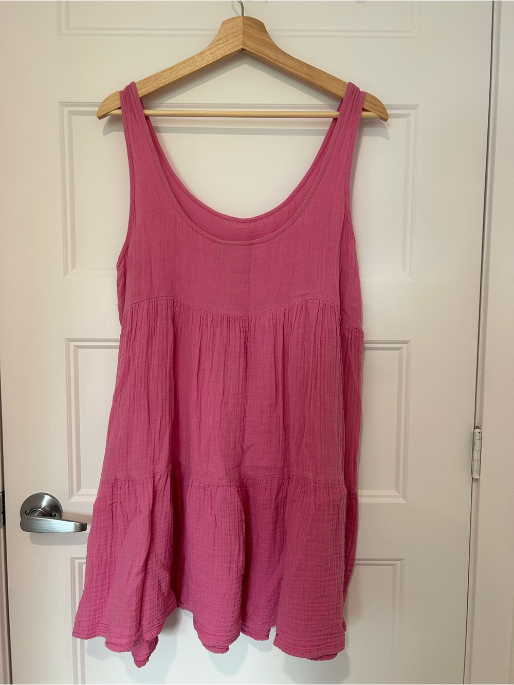 ICHI PINK DRESS SIZE L - Picture 2 of 5